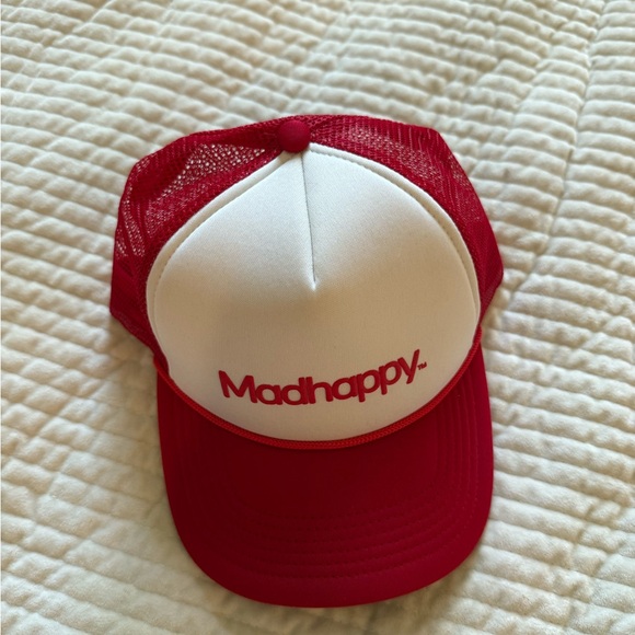 Madhappy Red and White foam trucker - Picture 1 of 2